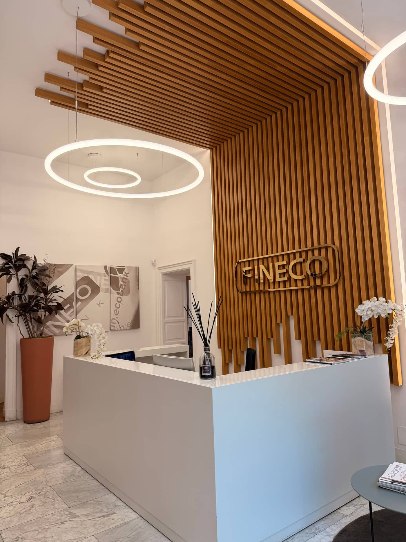 Reception di un Fineco Center